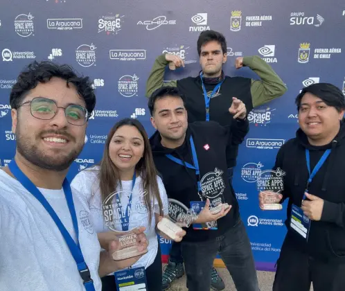 Equipo NTB Celebrando