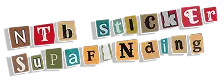 Logo Supafinding - Proyecto ganador Supabase Launch Week por NTB Studio